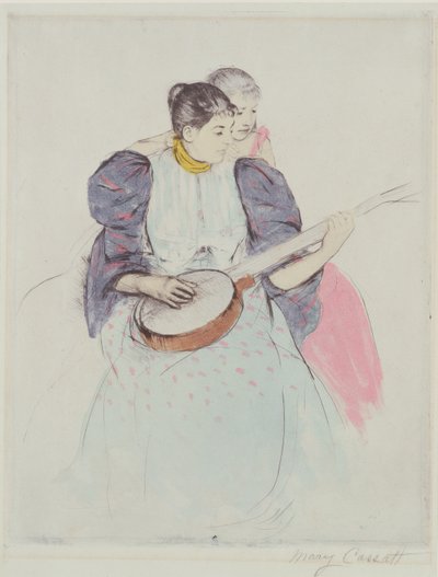 The Banjo Lesson, 1893 by Mary Cassatt